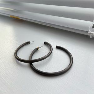 Sheila Fajl Gray Hoops